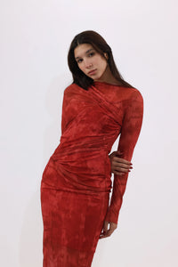 Red Reveal Dress