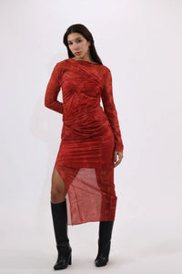 Red Reveal Dress