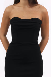 Effortless Noir Dress