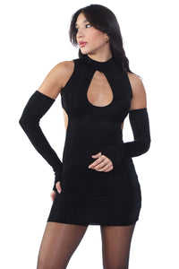 Shadow Sleeve Dress